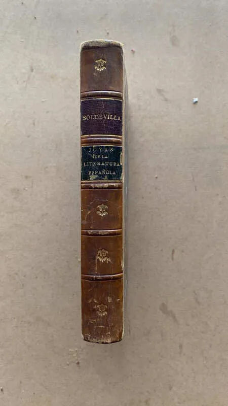 Tapa de Joyas De La Literatura Española - Soldevilla, Fernando (aa2)