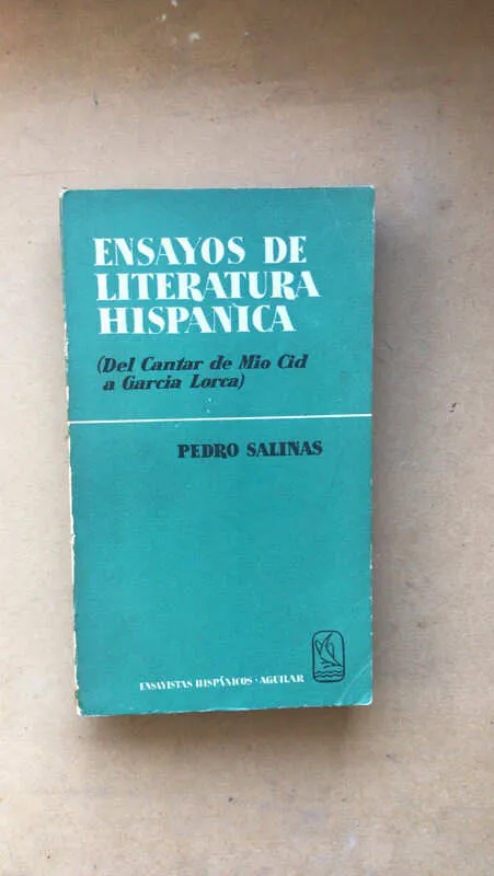 Ensayos De Literatura Hispanica - Salinas, Pedro (Ñ4)