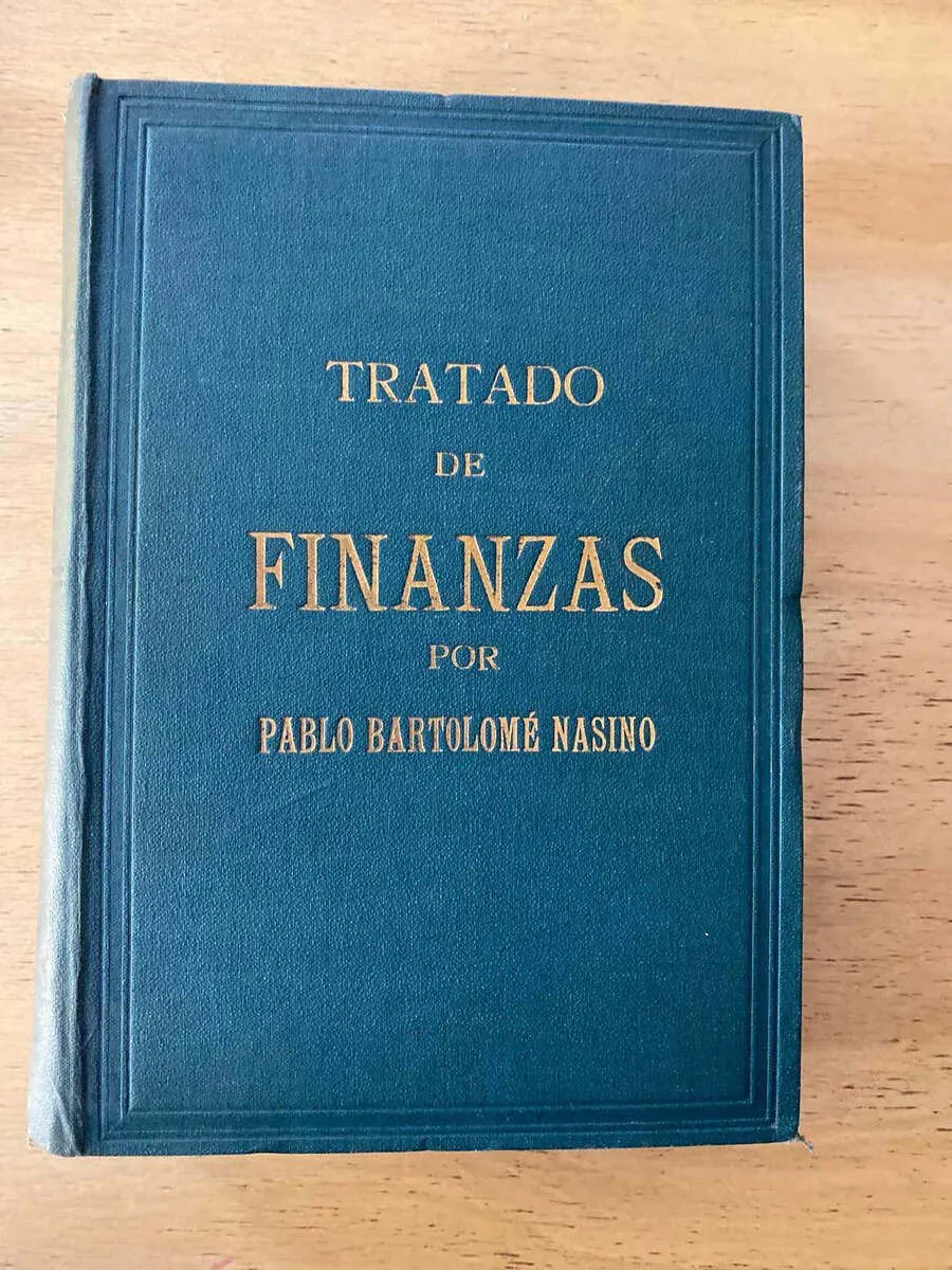 Tratado De Finanzas - Nasino, Pablo Bartolome (c2)