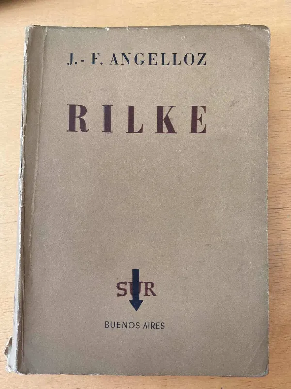 Rilke - Angelloz, J.f. (A6)