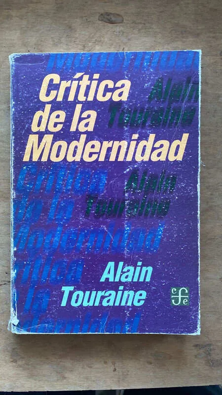 Critica De La Modernidad - Touraine, Alain (q1)