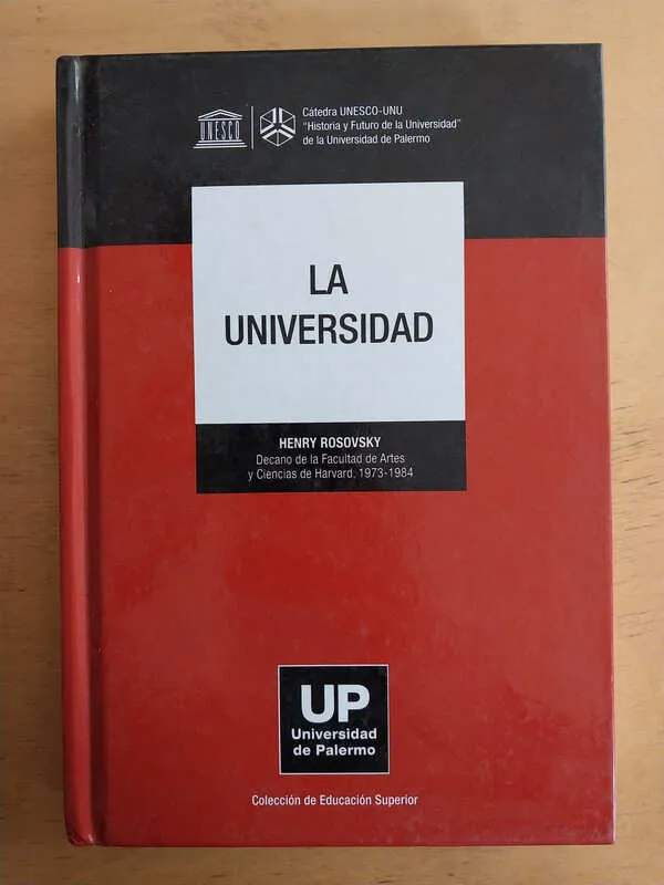 La Universidad - Rosovsky, Henri (i6)
