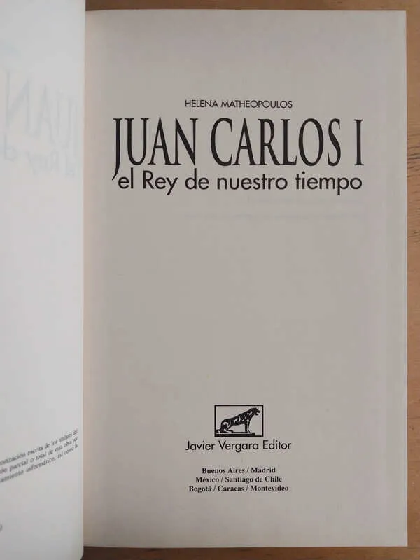 Juan Carlos I El Rey De Nuestro Tiempo- Matheopoulos (i2)