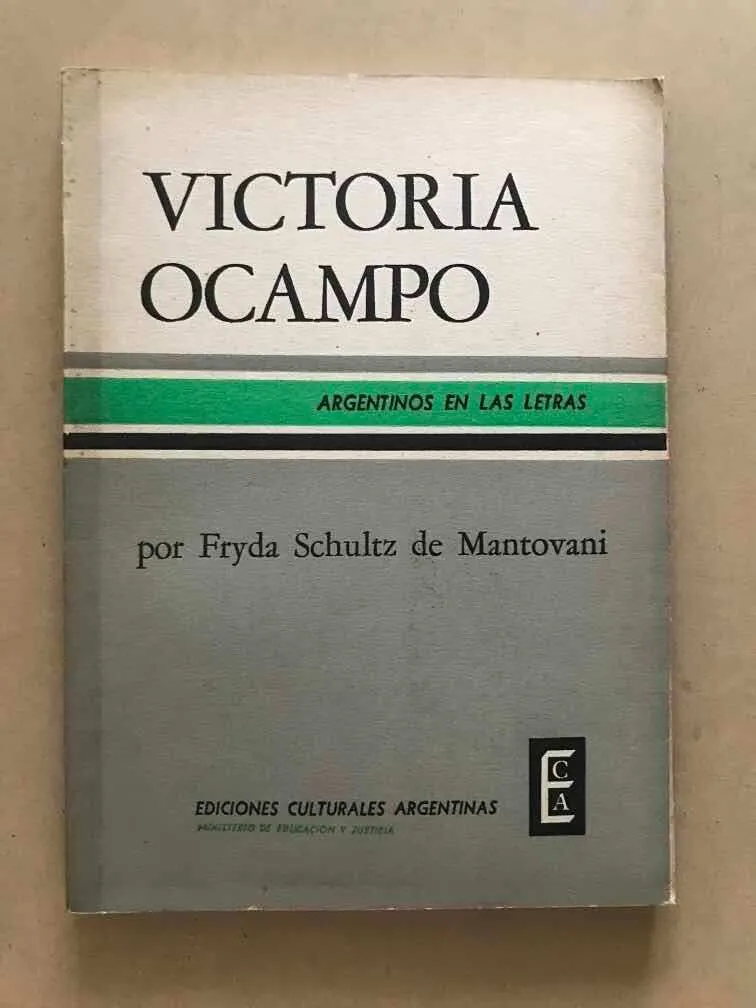 Victoria Ocampo - Schultz De Mantovani, Fryda (r3)