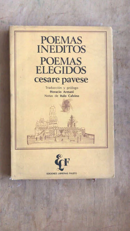Poemas Ineditos. Poemas Elegidos - Pavese, Cesare (bb6)