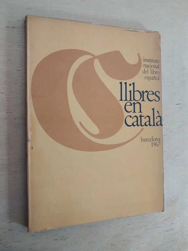 Llibres En Catala - Instituto Nacional Del Libro Español(i1)