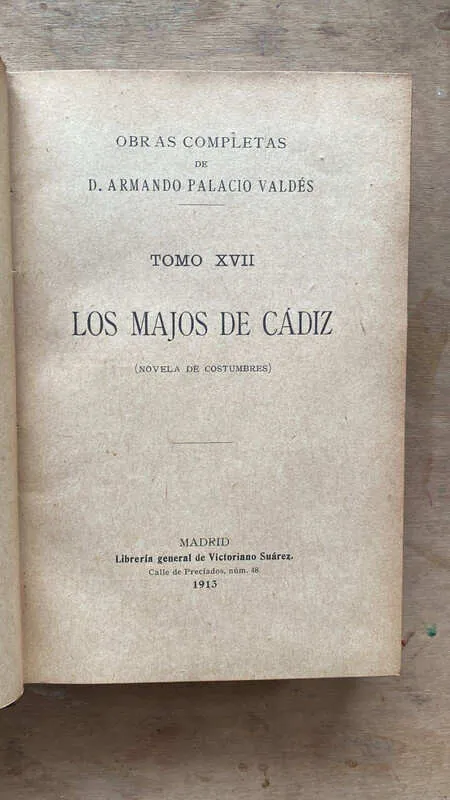 Los Majos De Cadiz - Palacio Valdes, Armando (T1)