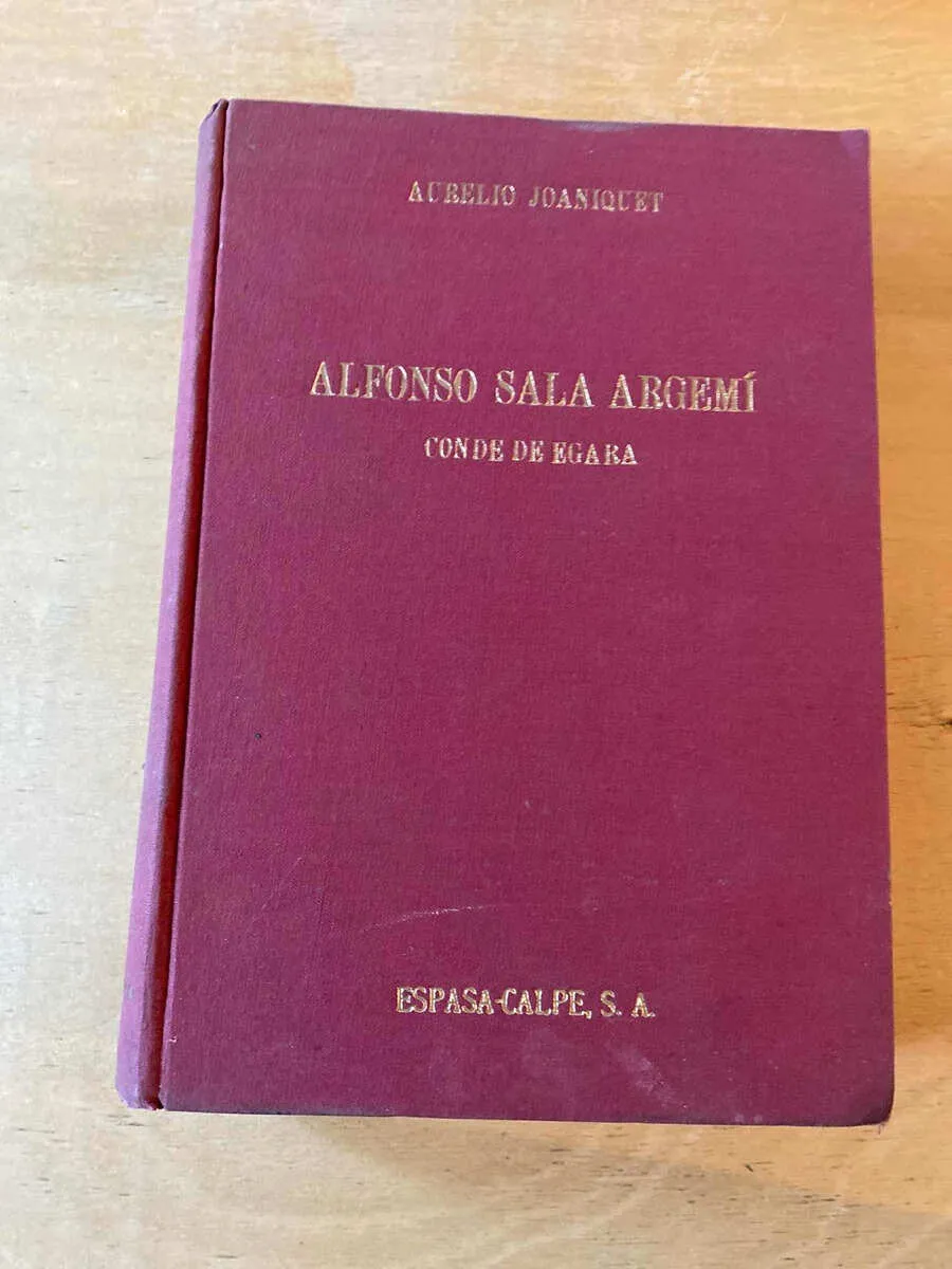 Alfonso Sala Argemi - Joaniquet, Aurelio (d5)