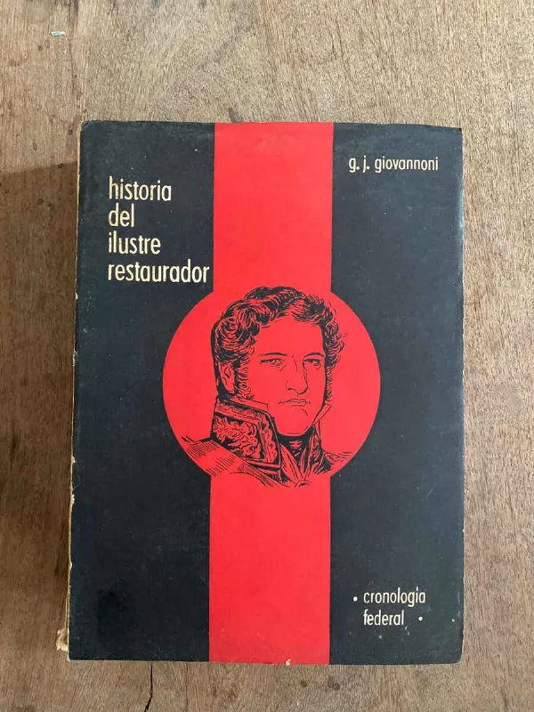 Tapa de Historia Del Ilustre Restaurador - Giovannoni, G.j. (A3)