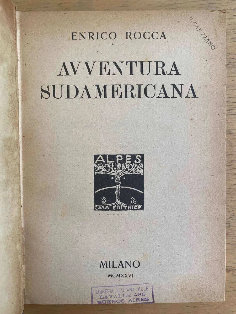Avventura Sudamericana - Rocca, Enrico (h1)