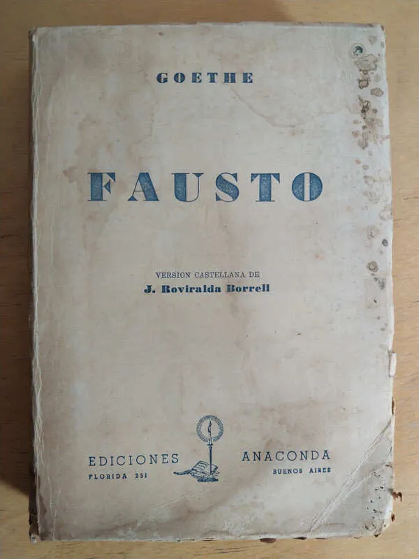 Fausto - Goethe, (ñ2)