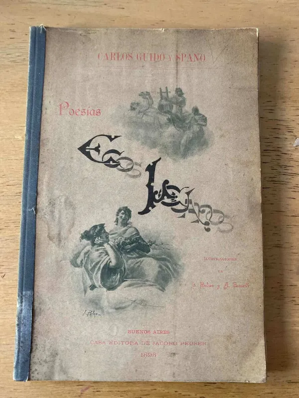 Poesias Ecos Lejanos - Guido Y Spano, Carlos (c2)