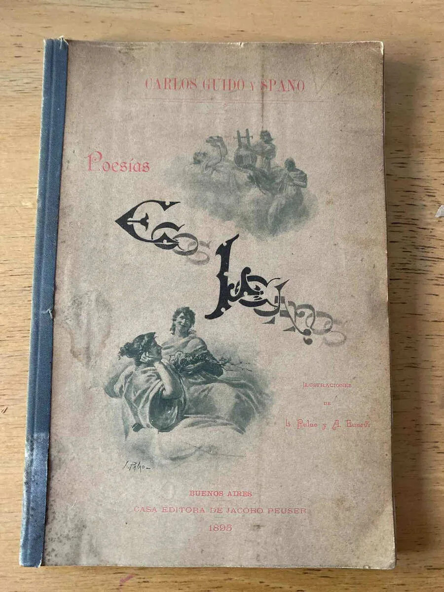 Poesias Ecos Lejanos - Guido Y Spano, Carlos (c2)