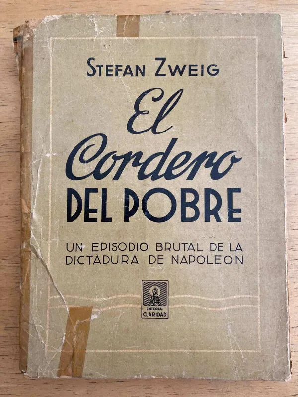 El Cordero Del Pobre - Zweig, Stefan (g7)