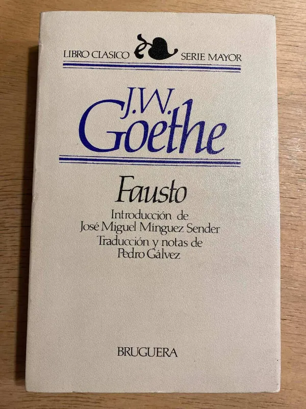 Fausto - Goethe, (t4)