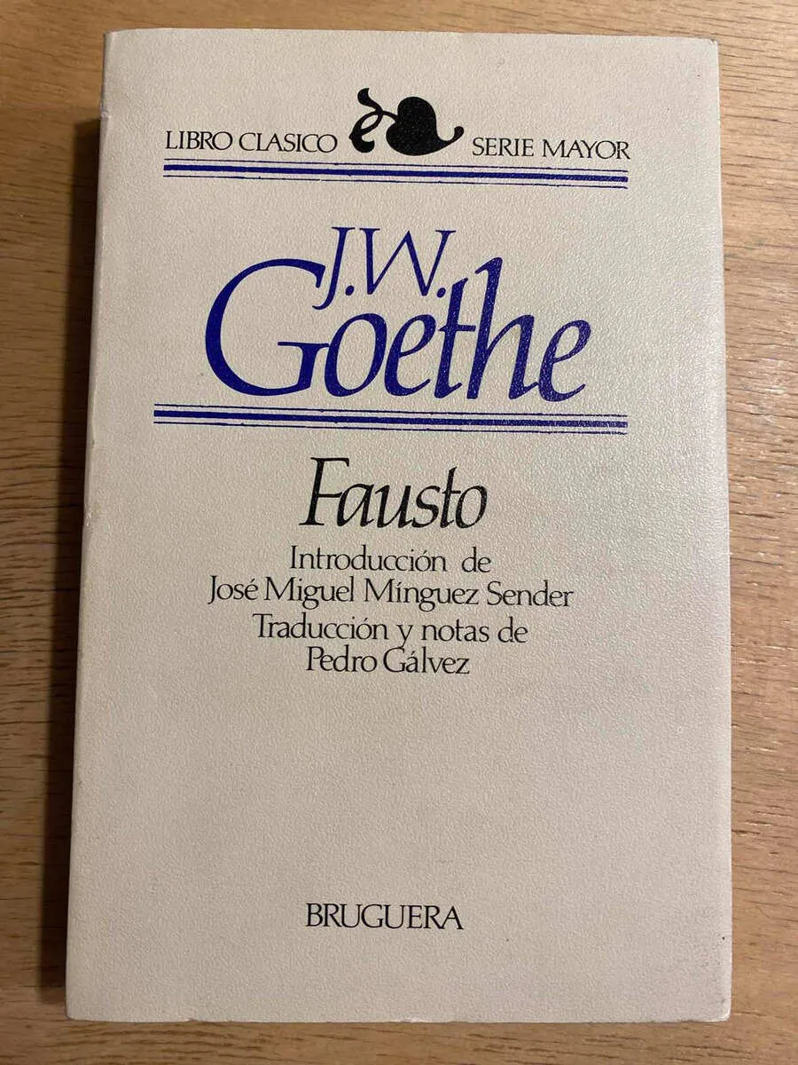 Fausto - Goethe, (t4)