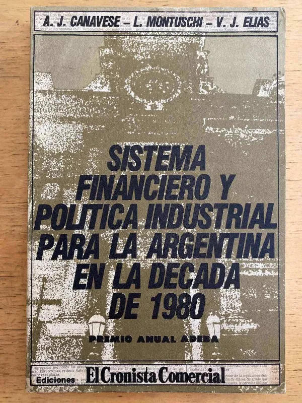 Tapa de Sistema Financiero Y Politica Industrial - Canavese (k6)