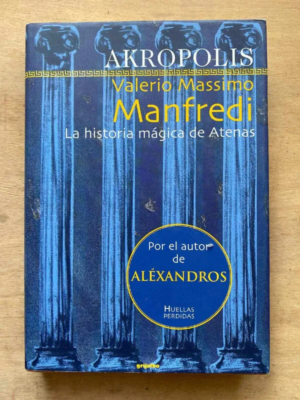 Tapa de La Historia Magica De Atenas - Manfredi, Valerio M. (A6)