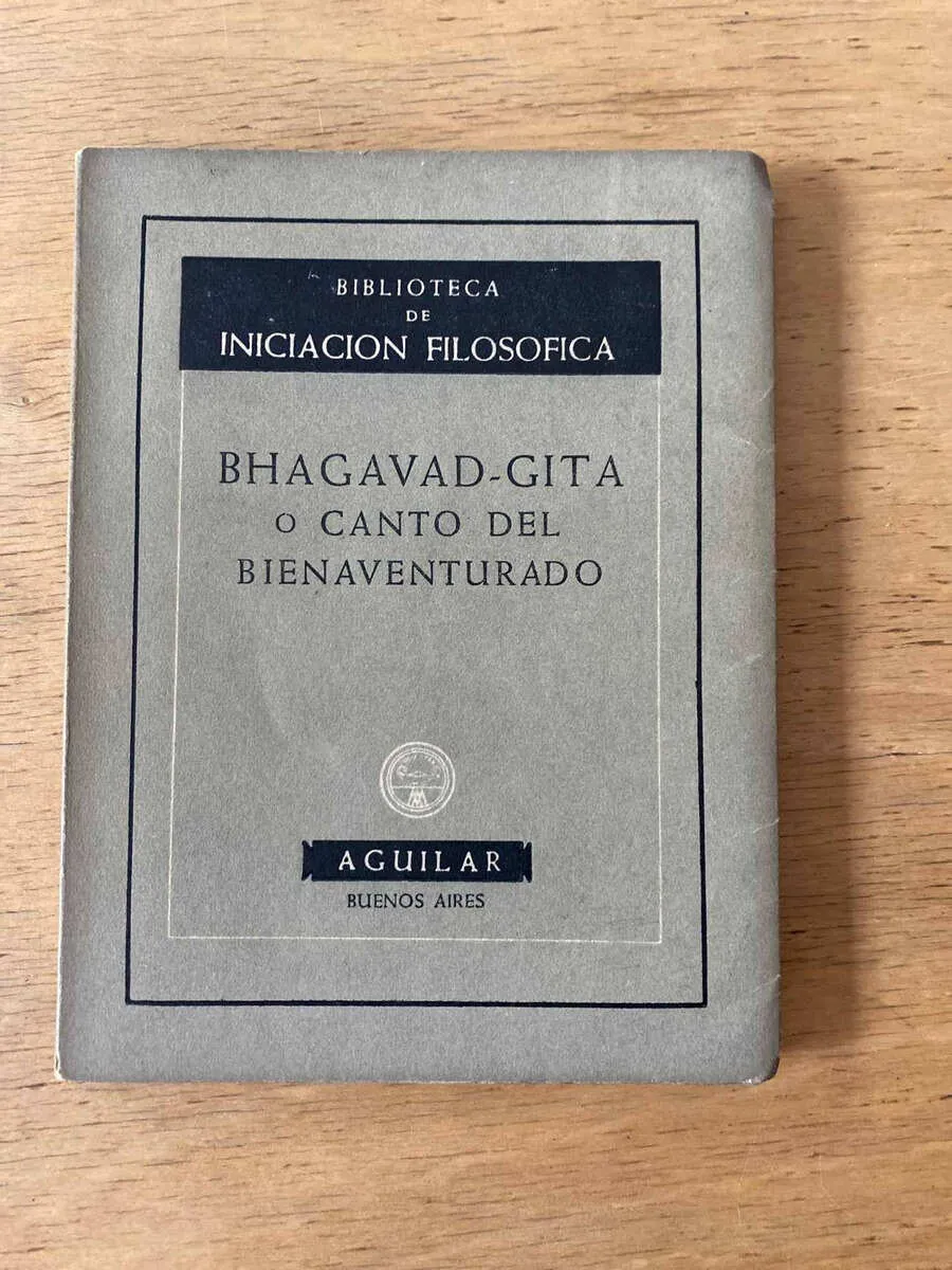 Bhagavad Gita O Canto Del Bienaventurado (X3)