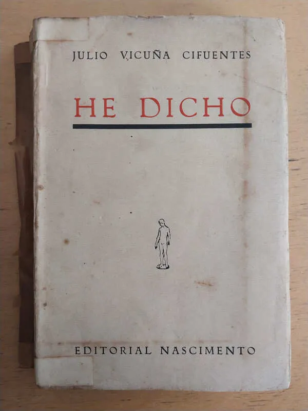 He Dicho - Vicuña Cifuentes, Julio (e1)