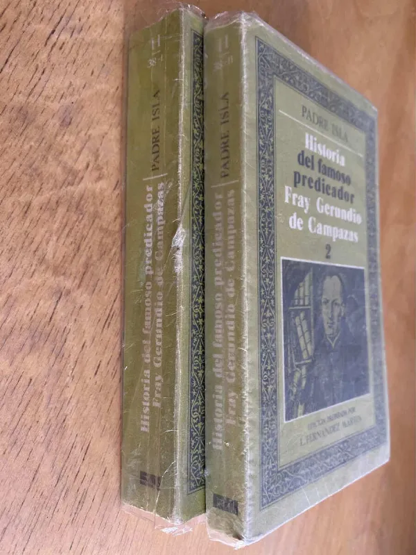 Tapa de Historia Del Famoso Predicador Fray Gerundio- Padre Isla (g6