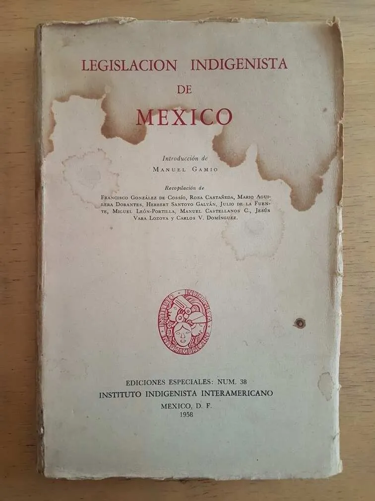 Legislacion Indigenista De Mexico- Instituto Indigenista (G3