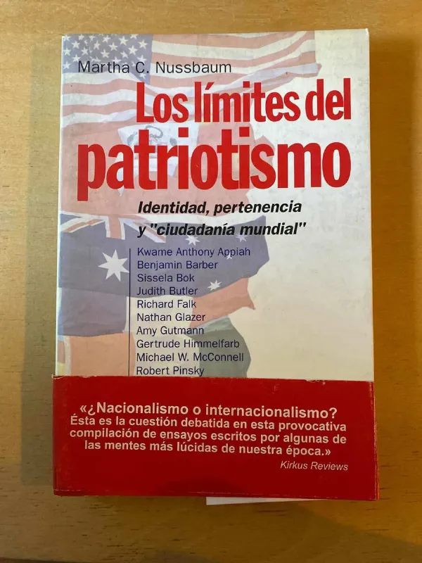 Tapa de Los Limites Del Patriotismo. Identidad, Perte- Nussbaum (d5)