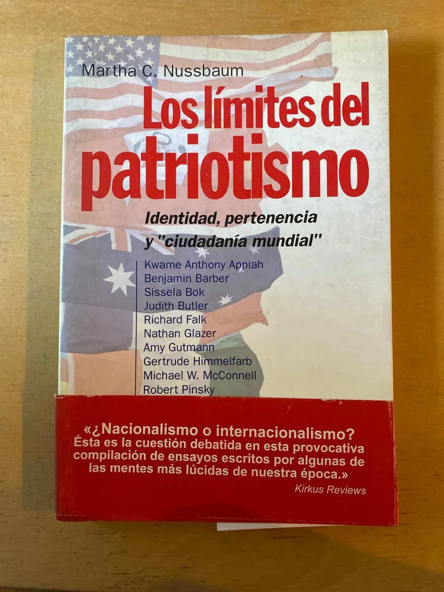 Los Limites Del Patriotismo. Identidad, Perte- Nussbaum (d5)