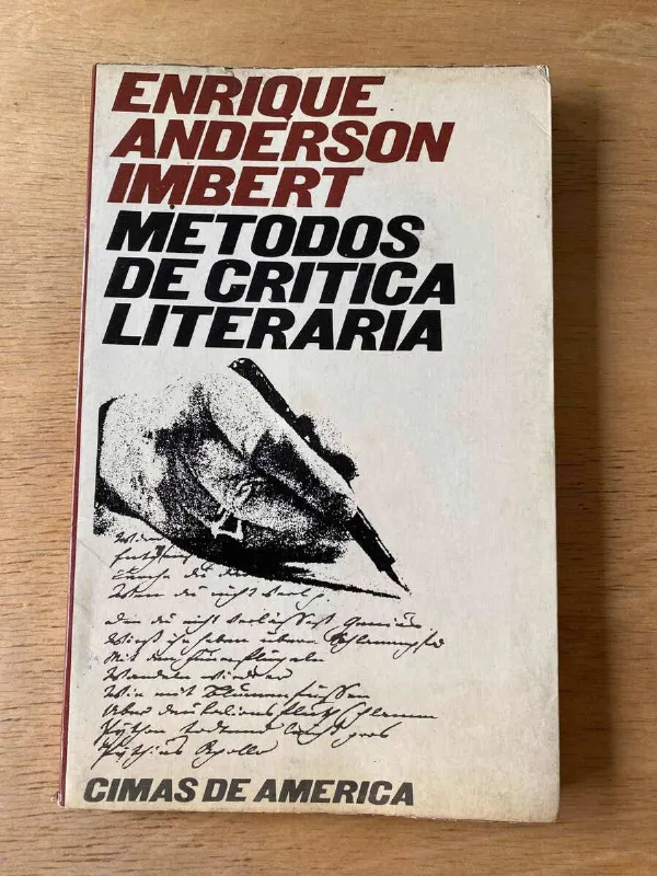 Metodos De Critica Literaria - Anderson Imbert, Enrique (y5)