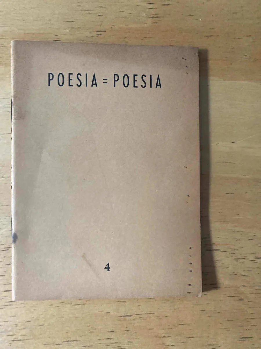 Poesia = Poesia N.4 - Juarroz; Kasparek; Morales (c3)