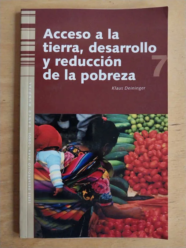 Tapa de Acceso A La Tierra, Desarrollo Y Red- Deininger (i3)