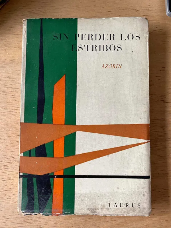 Tapa de Sin Perder Los Estribos - Azorin (y5)