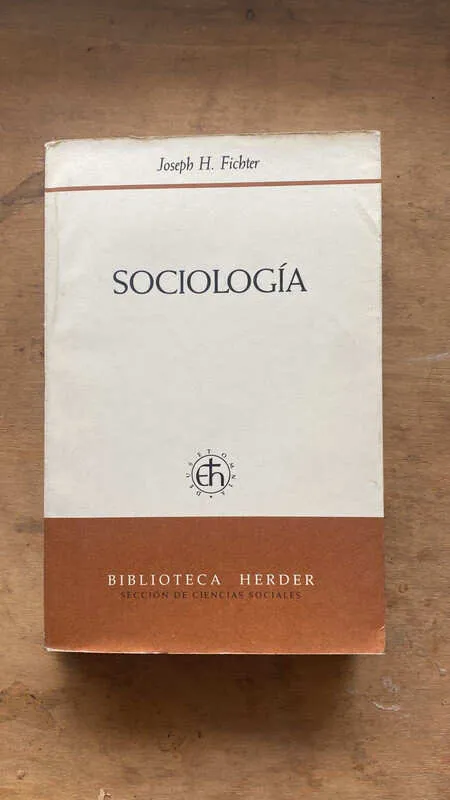 Sociologia - Fichter, Joseph (Bb6)