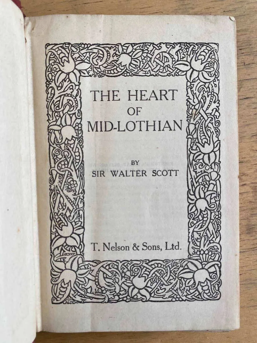 The Heart Of Mid - Lothian - Scott, Walter (g1)
