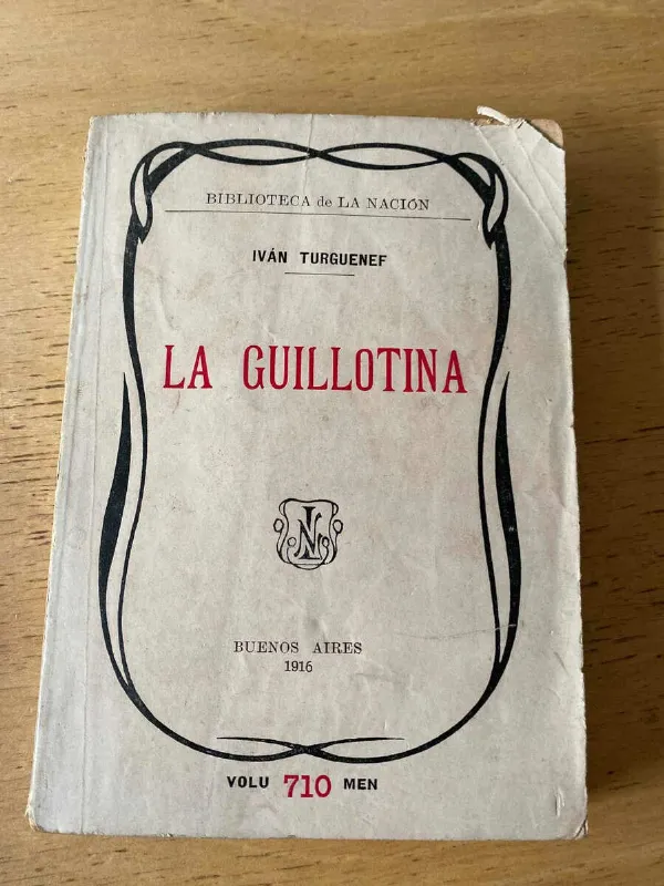 La Guillotina - Turguenef, Ivan (t5)