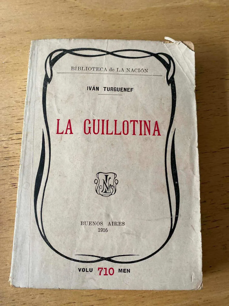 La Guillotina - Turguenef, Ivan (t5)