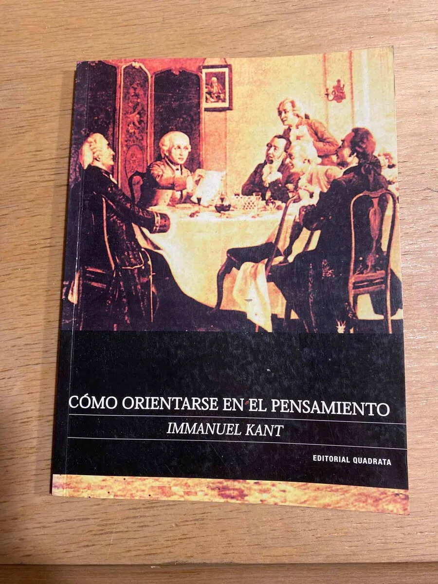 Como Orientarse En El Pensamiento - Kant, (r4)
