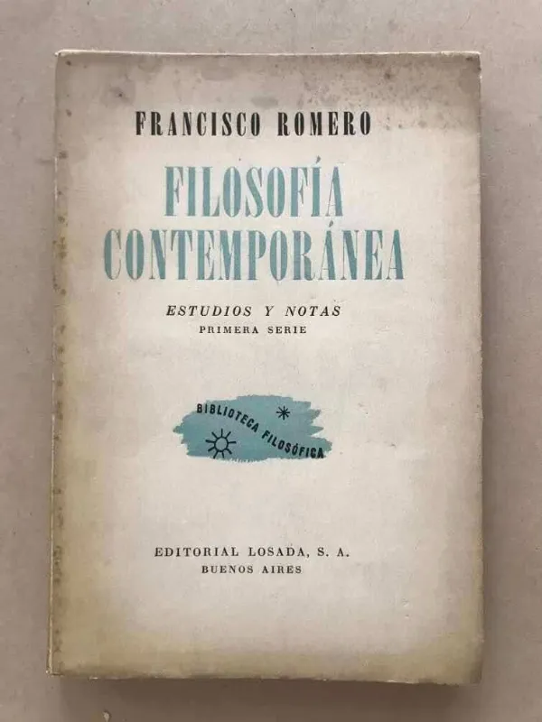 Filosofia Contemporanea - Romero, Francisco (v4)