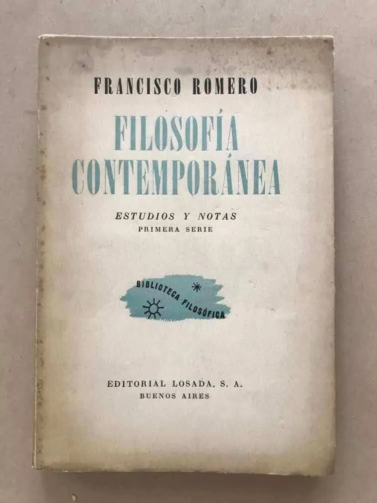 Filosofia Contemporanea - Romero, Francisco (v4)