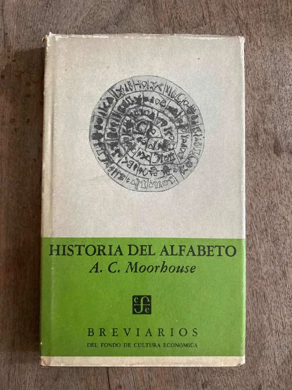 Tapa de Historia Del Alfabeto - Moorhouse, A.c. (A4)