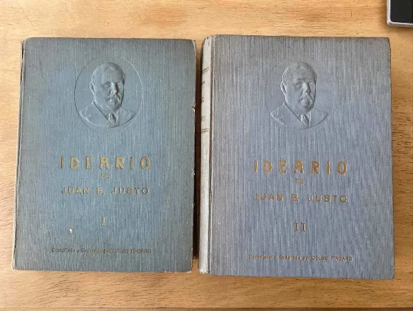Tapa de Ideario De Juan B. Justo - Tindaro, Celso (u6)