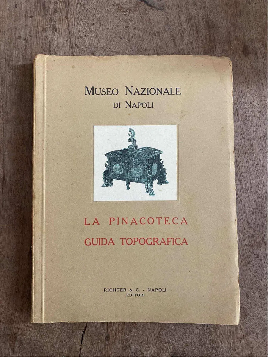 Museo Nazionales Di Napoli La Pinacoteca Guida Topograf (A4)