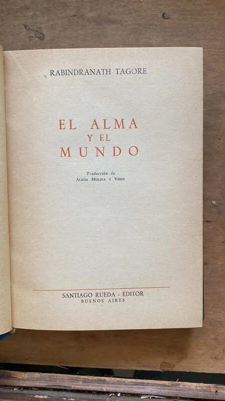 El Alma Y El Mundo - Tagore, Rabindranath (m5)