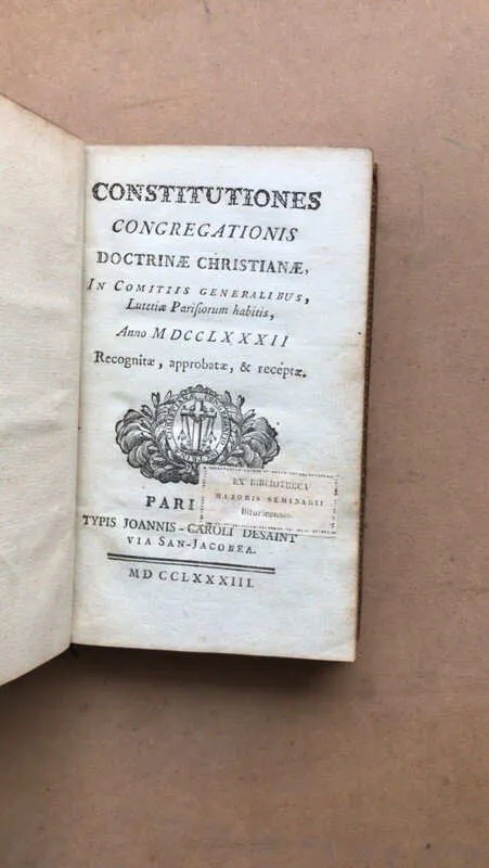 Constitutiones Congregationis Doctrinae Christianae (ñ2)