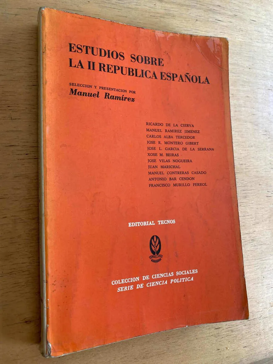 Estudios Sobre La Ii Republica Española - Ramirez (e4)