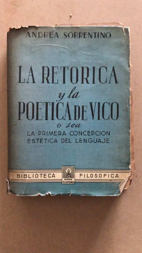 La Retorica Y La Poetica De Vico O La Prime- Sorrentino (U4)