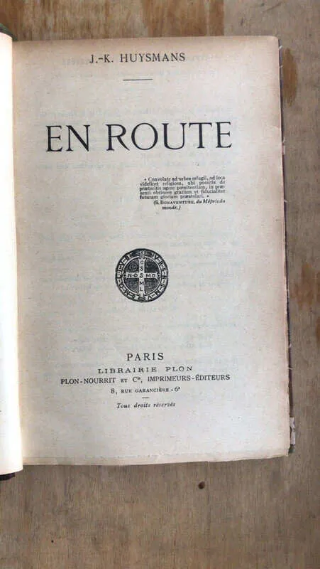 En Route - Huysmans, J. K. (bb7)
