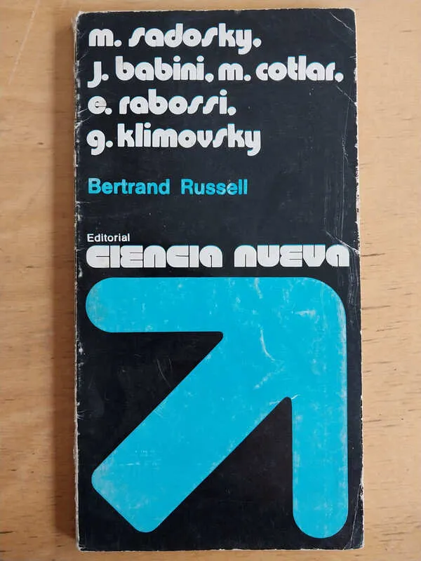 Bertrand Russell-sadosky; Babini; Cotlar; Rabossi (i4)