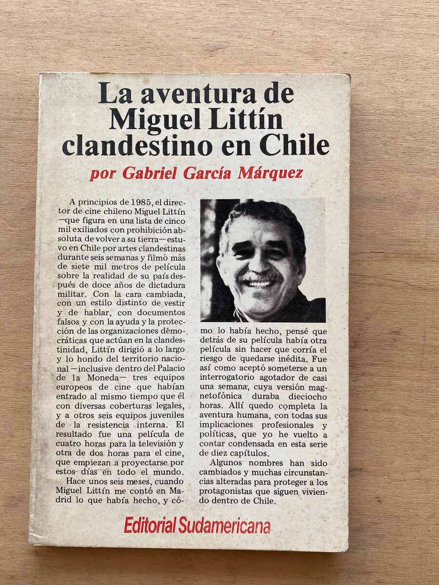 La Aventura De Littin Clandestino En- Garcia Marquez (A3)