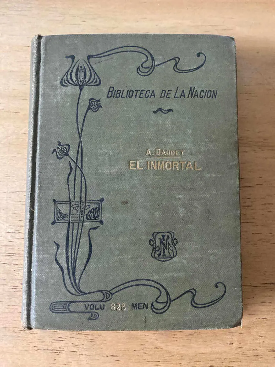 El Inmortal (Academico) Costumbres Parisienses - Daudet (p5)